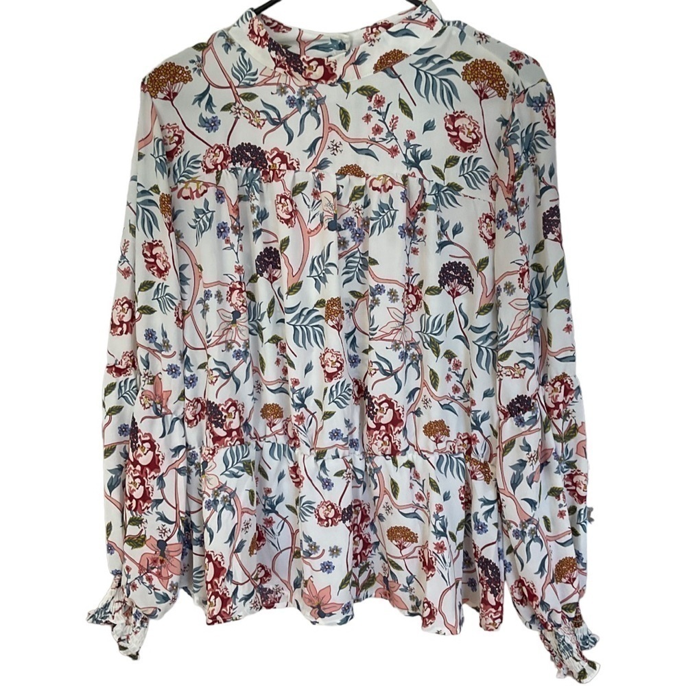 A LOVE STORY BABYDOLL STYLE BLOUSE SIZE XL